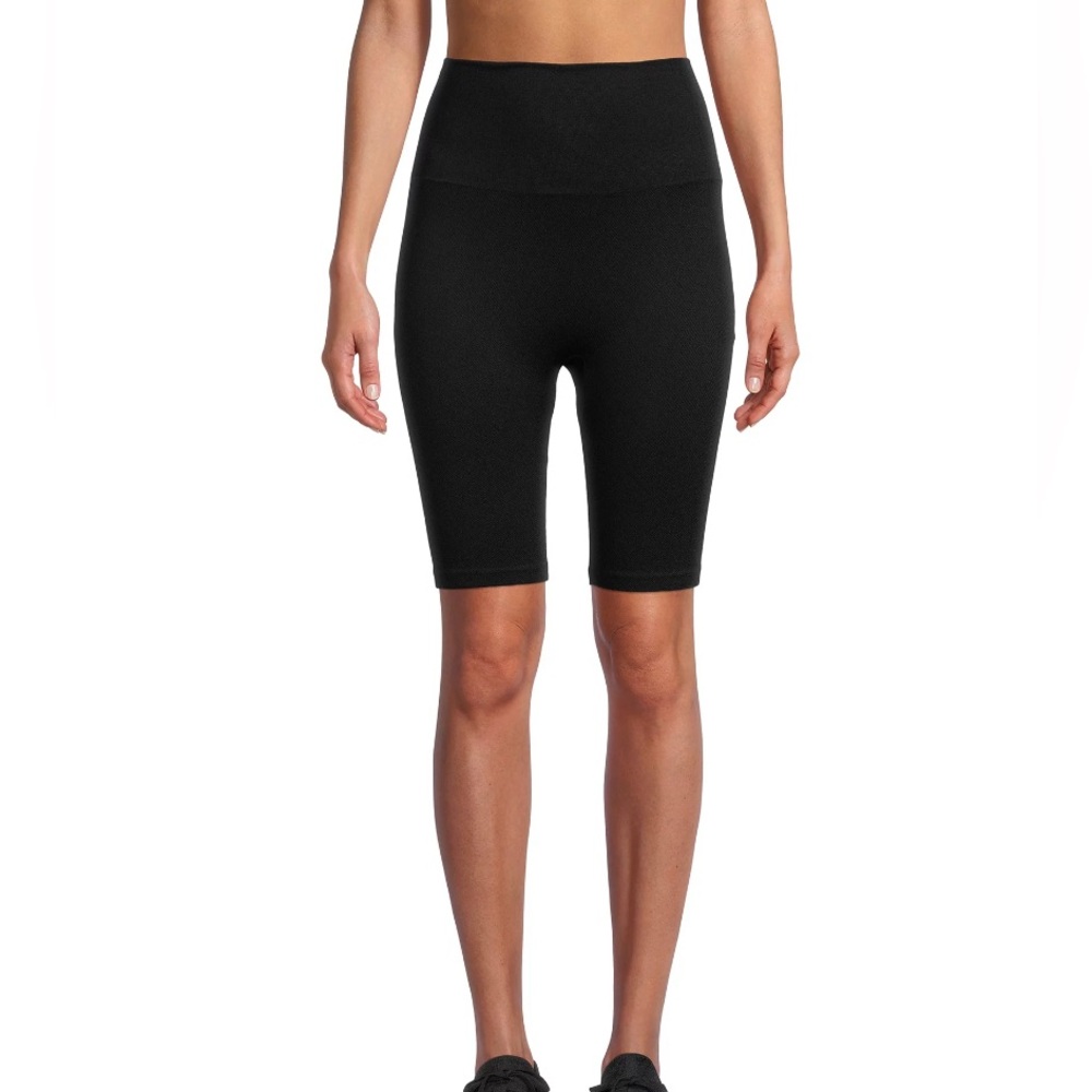 Blissful Benefits by Warner’s’ black biker shorts.